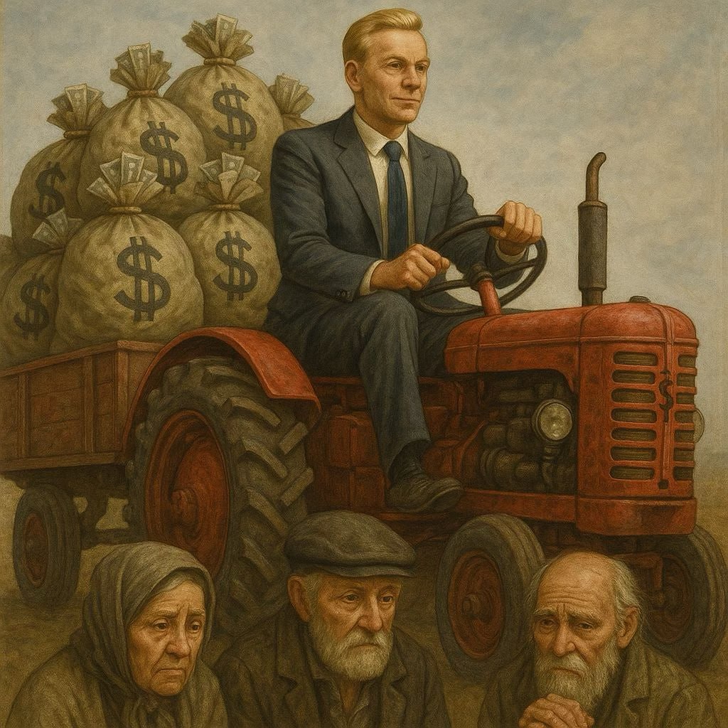 Milei bajó impuestos al campo que él mismo había subido y vetó el aumento a los&nbsp;pensionados