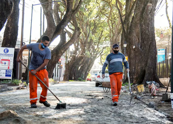 San Isidro recupera el adoquinado del casco&nbsp;histórico