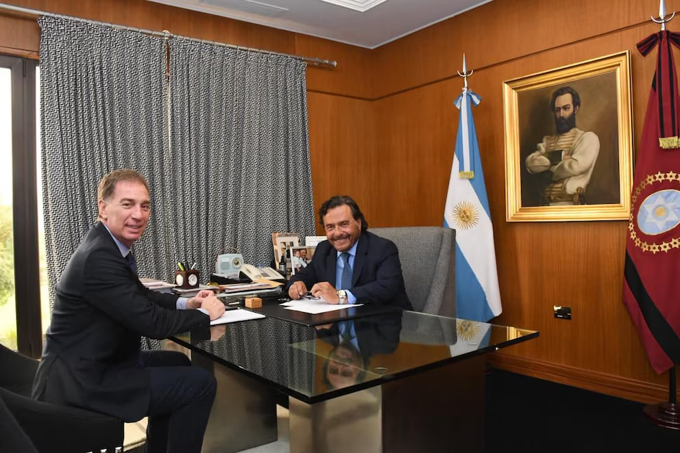 Reforma laboral: Diego Santilli se reunió con Gustavo Sáenz en Salta y avanza con una agenda&nbsp;federal